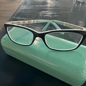 Tiffany frame glasses gently used.
